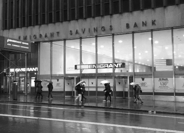 Emigrant Savings Bank 42nd Street - Photo credit: Geraldshields11 (Wikimedia Commons)